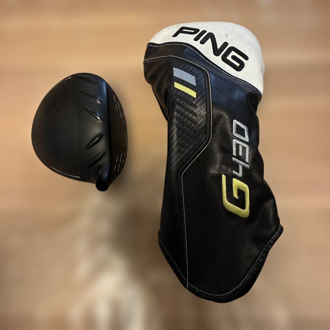 レア PING(ピン）G430 LSTレフティ　9度　ヘッドカバーあり