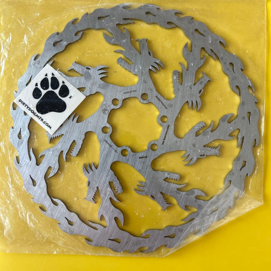 DIRTY DOG ディスクローター　 ドラゴンデザイン　185mm 前後