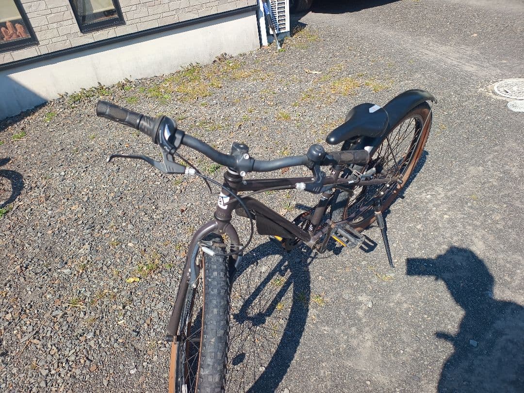 キッズサイクル ブラック　24インチ