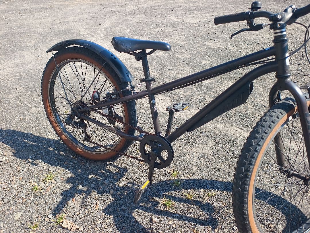 キッズサイクル ブラック　24インチ