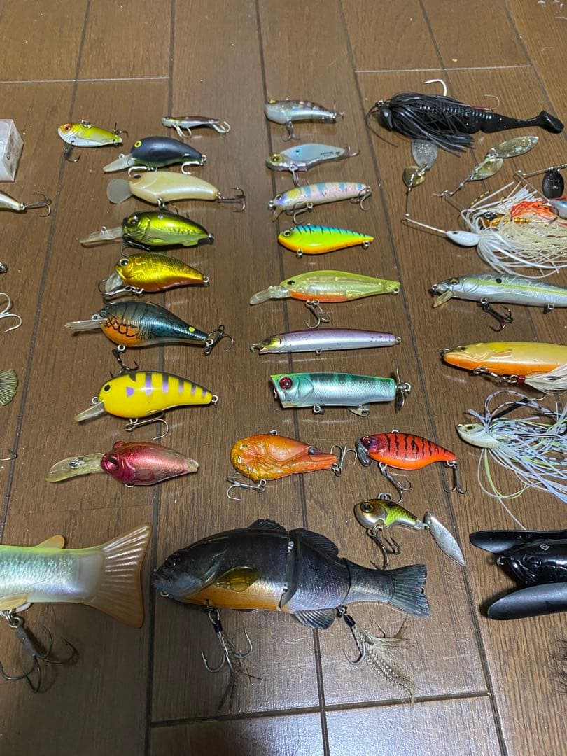バス釣り引退セット　ハードルアーonly