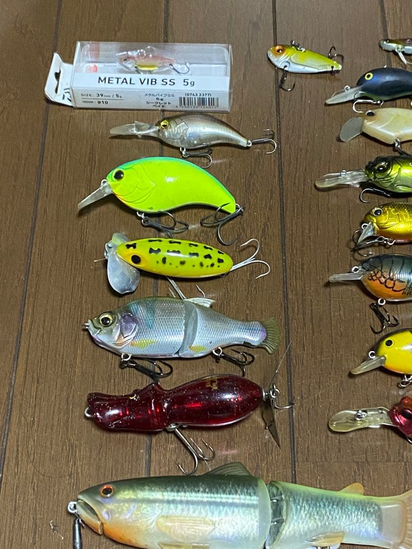 バス釣り引退セット　ハードルアーonly