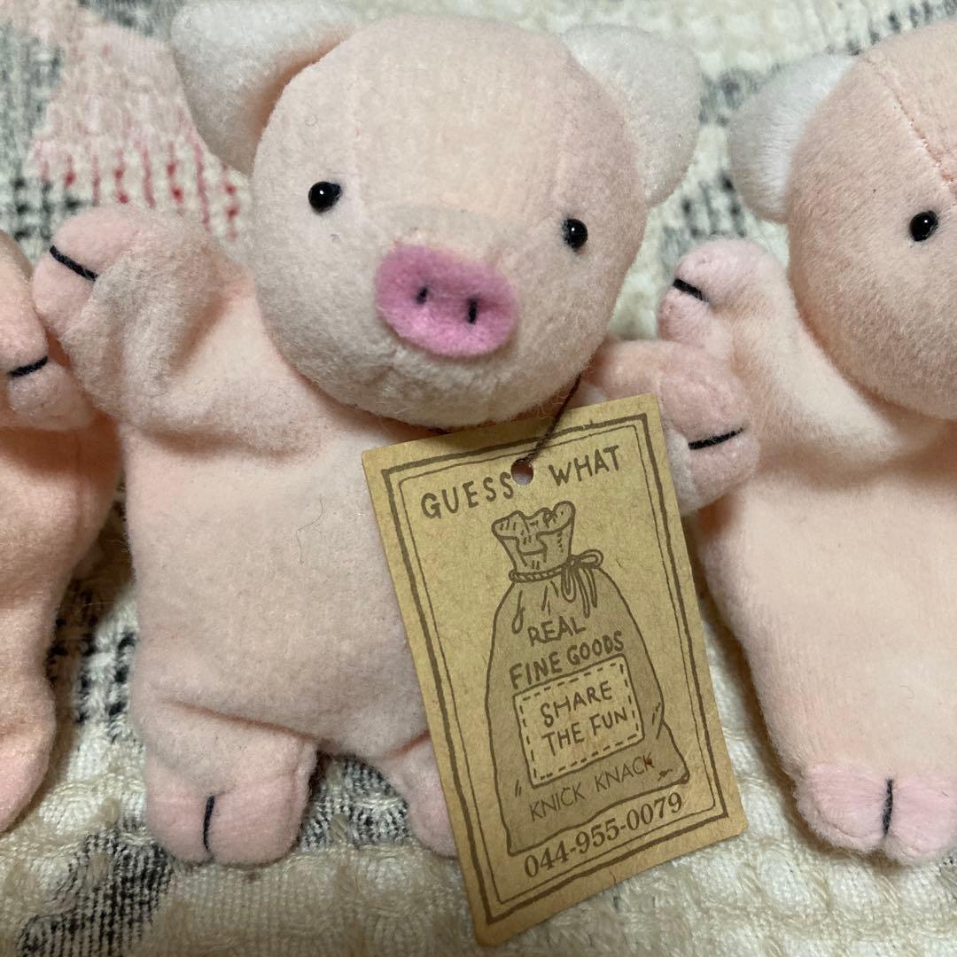KNICK KNACK ニックナック お手玉 ぬいぐるみ　6コセット　中古品