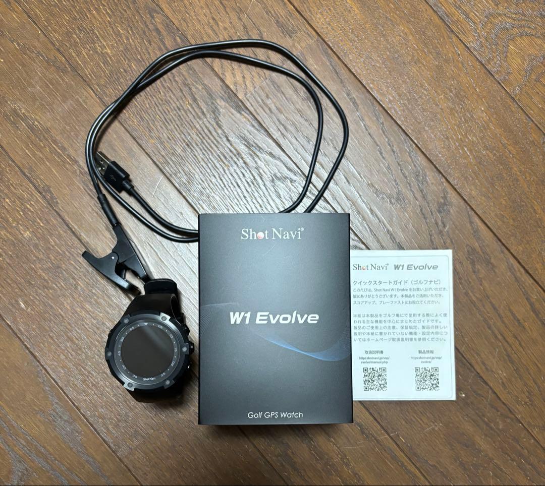 Shot Navi W1 Evolve ゴルフ 腕時計型GPSナビ