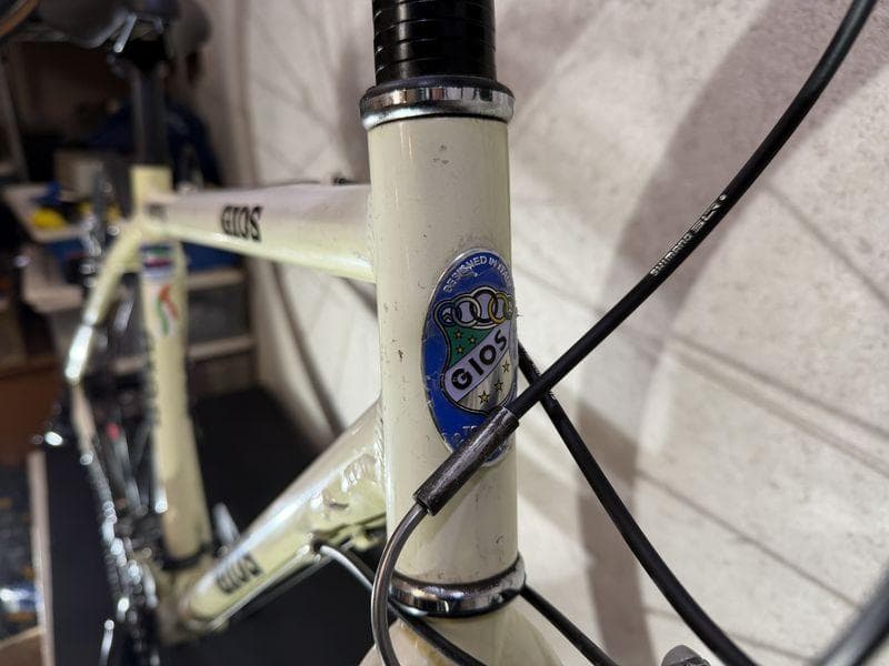 GIOS MISTRAL クロスバイク　アイボリー