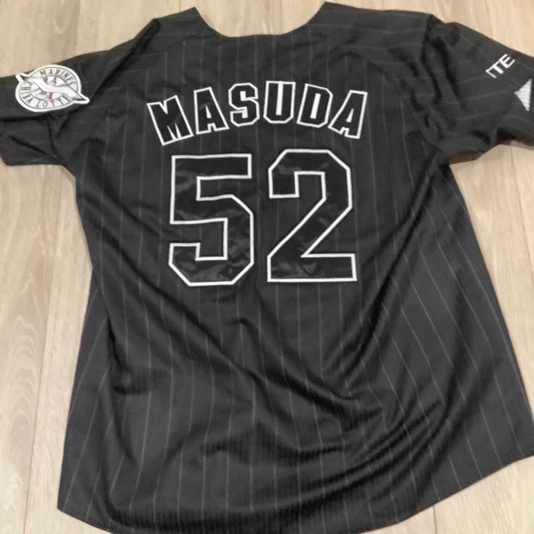 千葉ロッテマリーンズ　益田直也　ビジターユニフォーム　Mサイズ
