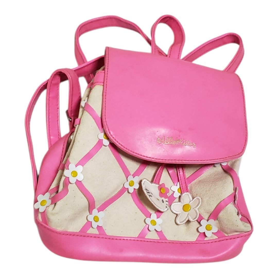 HELLO KITTY　平成レトロ　2WAY子供用リュック　©️2000　キティ