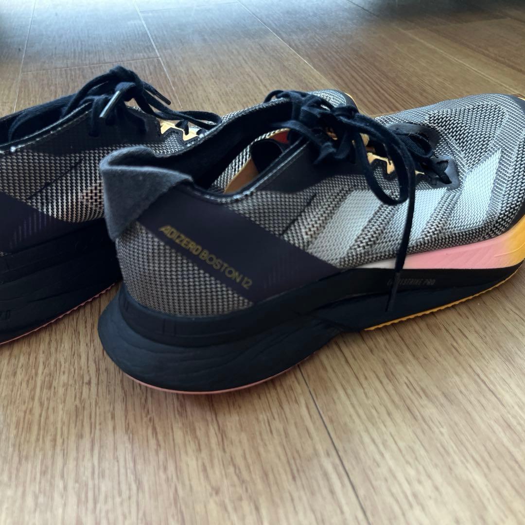 ADIZERO Boston12 陸上シューズ25.5おまけ付き