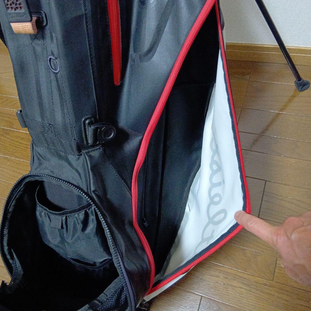 Titleist /タイトリスト/キャディバッグ 黒/赤