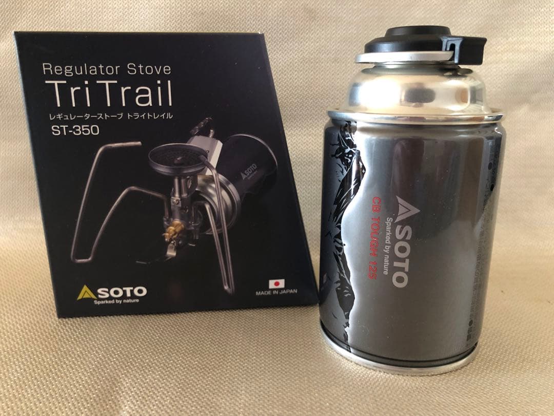 SOTO製超軽量アウトドアバーナー　ST-350