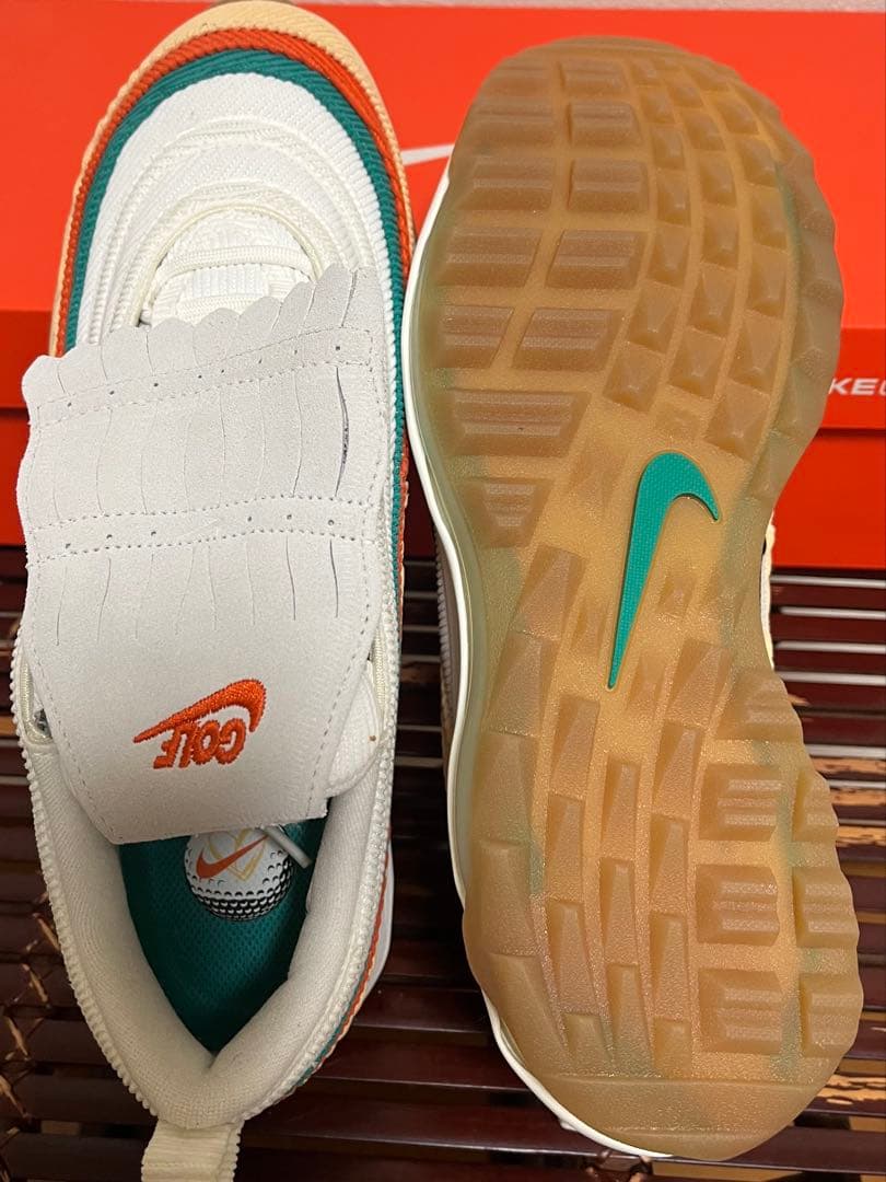 未使用新品AirMax97Golf NRG Celestial GoldUS10