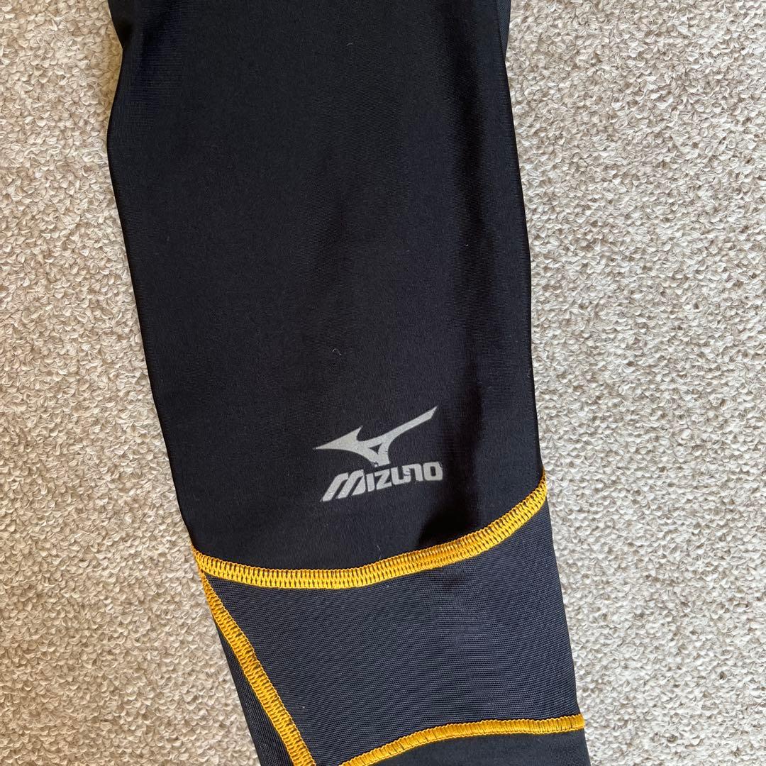 Mizuno BG8000 タイツ ブラック/オレンジ