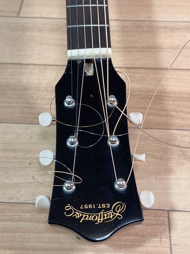 Stafford SLG-360E-BLKアコースティックエレクトリックギター