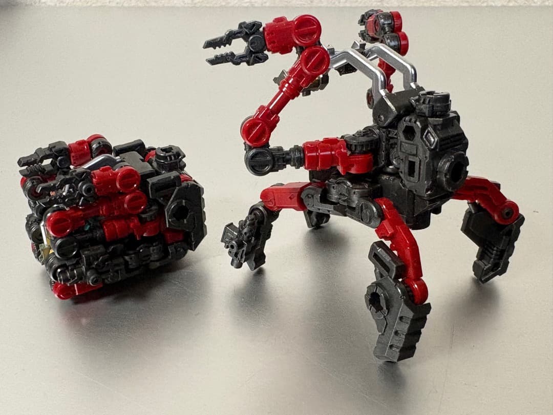 ダイアクロン ＜４脚型機動工作マシン：クワドローダー＞　2個セット