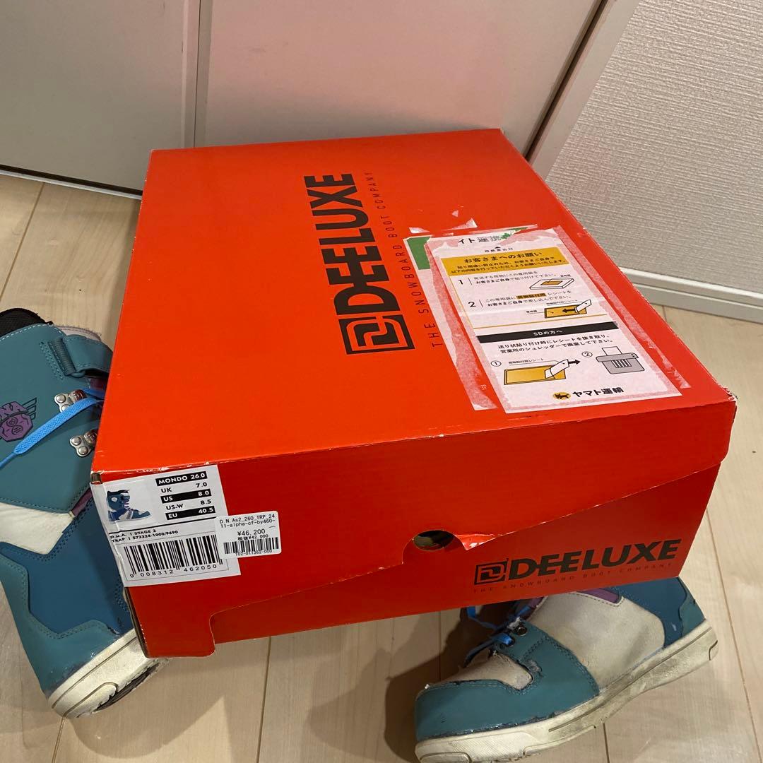 【即日発送】DEELUXE スノボD.N.A. 26cm 23-24モデル