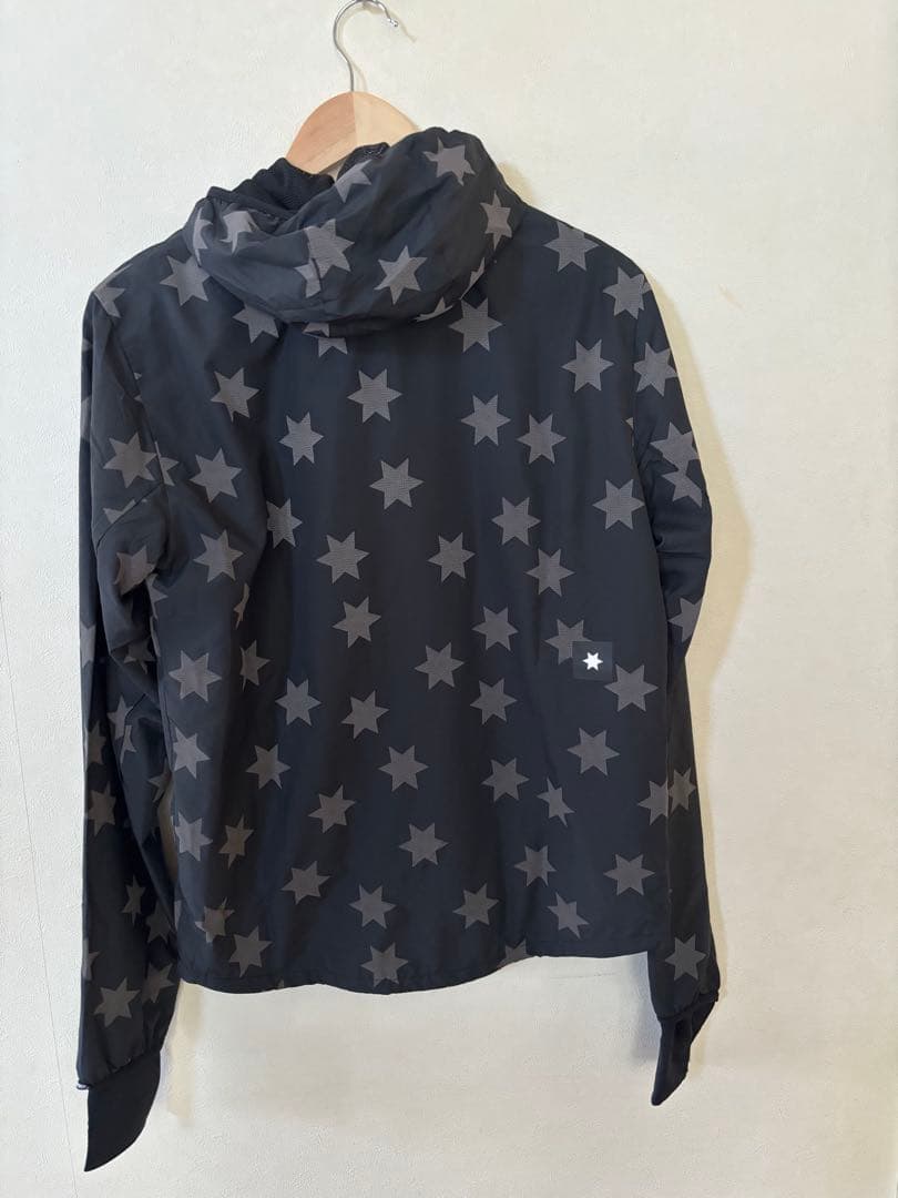 Saysky ランニングジャケット　XS 星　パーカー　セイスカイ