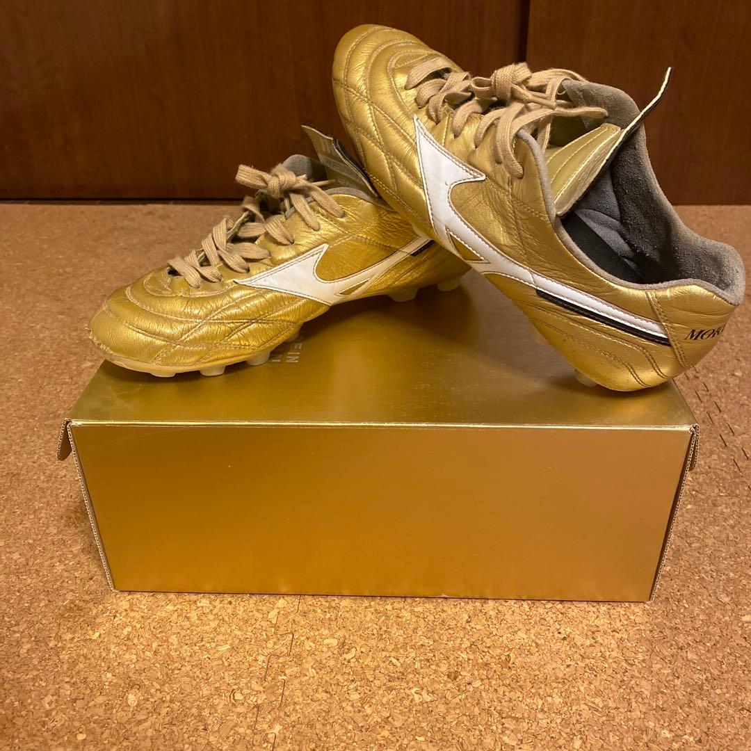 Mizuno プロフェッショナルモデル ゴールドスパイク　モレリアUL 金