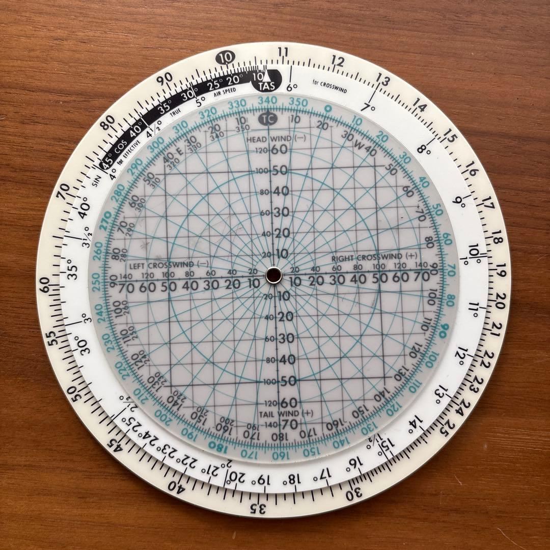 航法計算盤　CR-3フライトコンピュータ