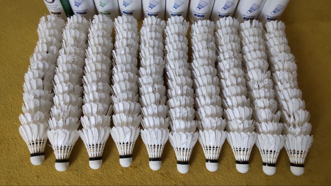 YONEX バドミントン フェザー シャトル 　130球 ノック用