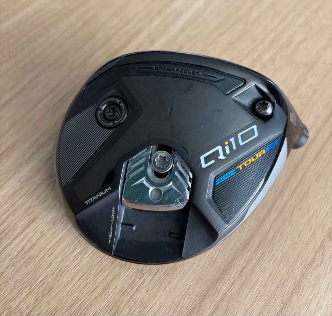 テーラーメイド　Qi10 TOUR 5W ヘッドのみ ヘッドカバー付属