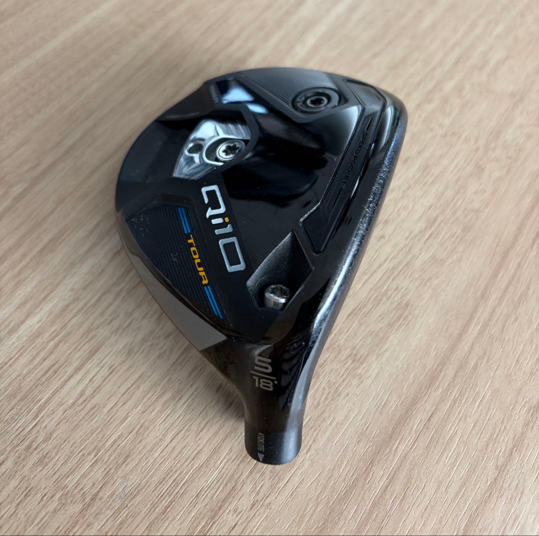 テーラーメイド　Qi10 TOUR 5W ヘッドのみ ヘッドカバー付属