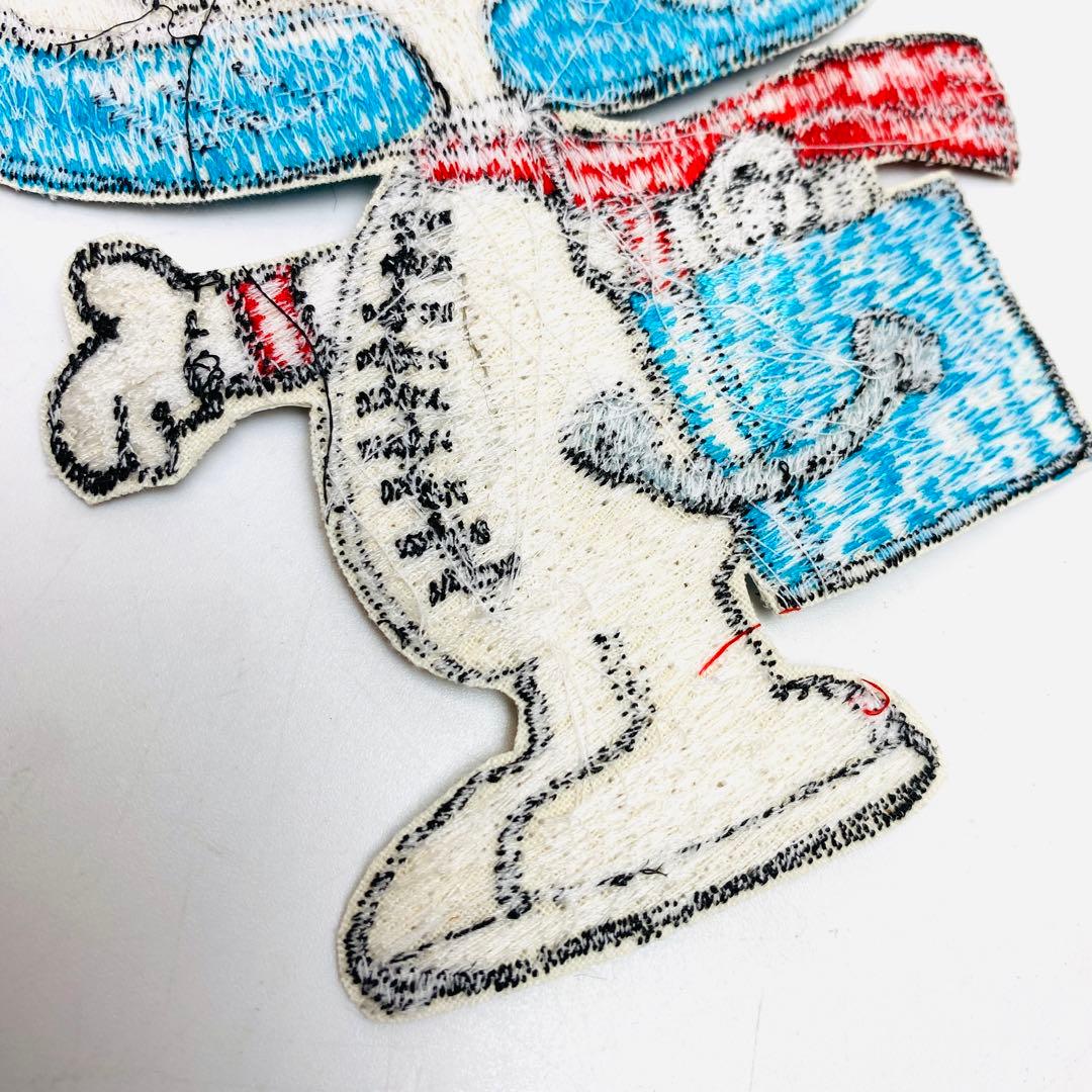スヌーピー ワッペン パッチ ベトナム戦争 ナム戦 ミリタリー 横振り刺繍ミシン