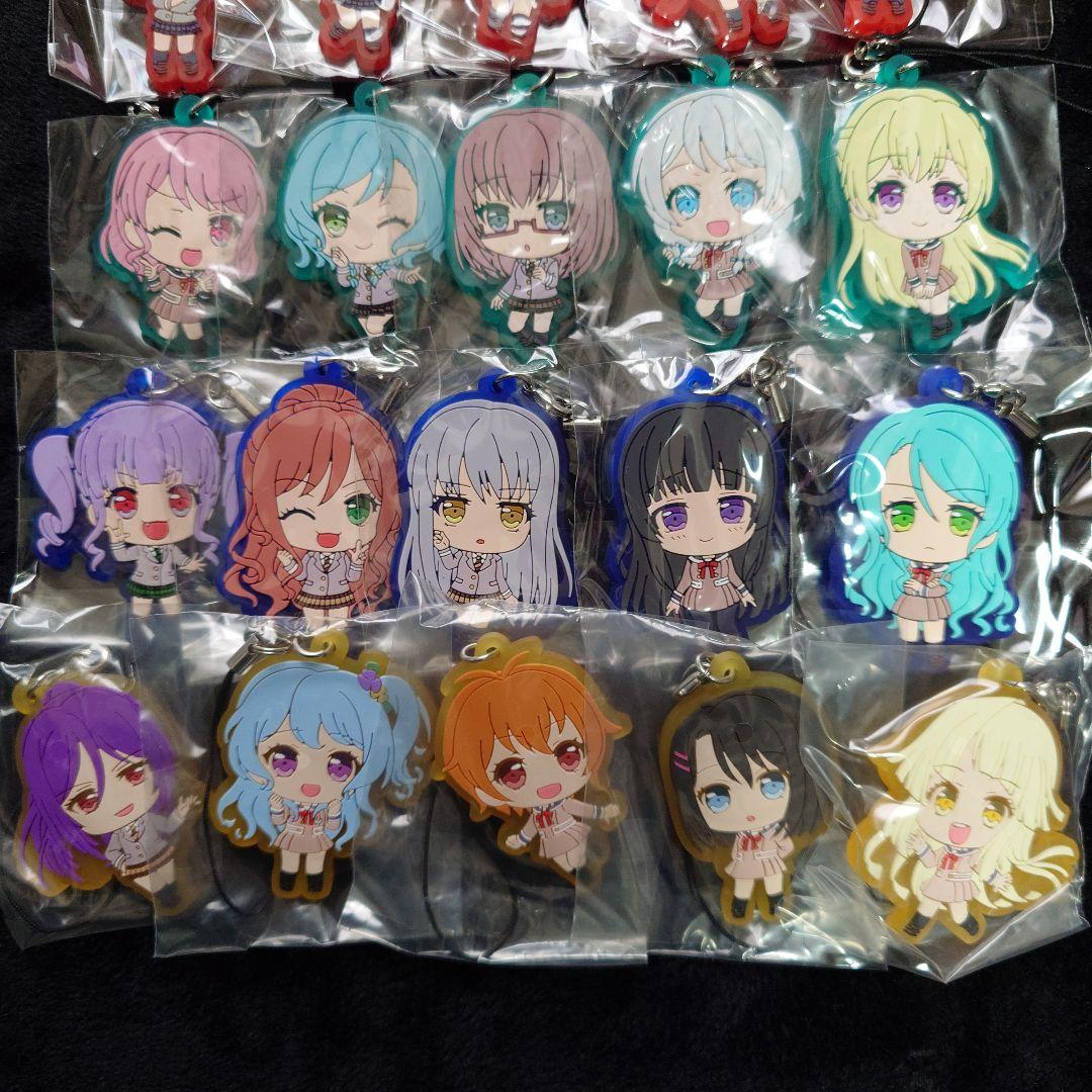バンドリ　カプセルラバーマスコット　制服　25種セット