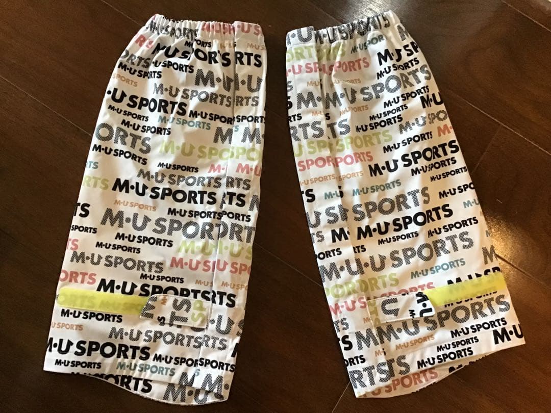M-U SPORTS レインウェア ☆ホワイト44新品未使用ウエサコ