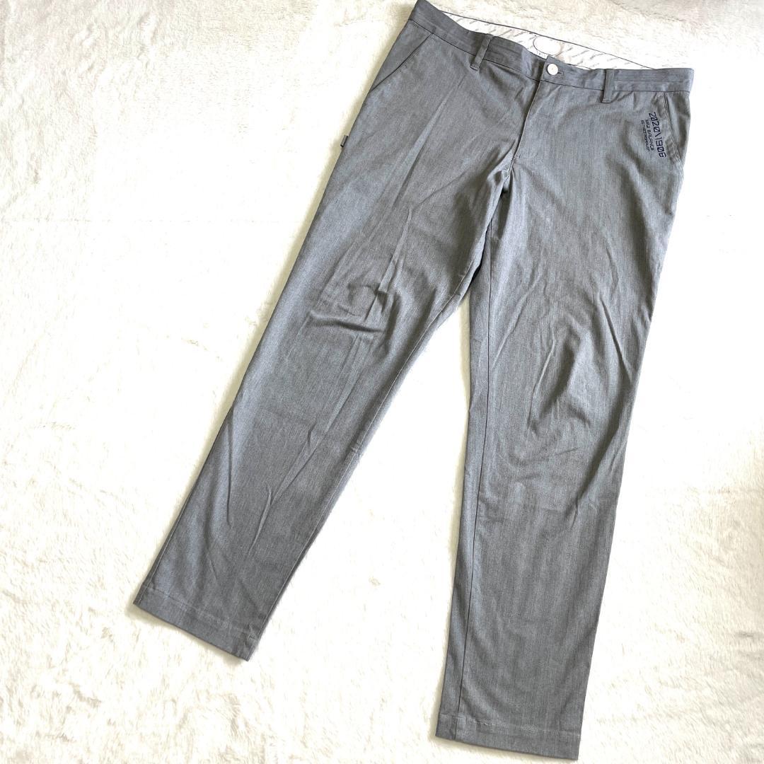 【フォロー割】 美品 ニューバランスゴルフ メンズパンツ グレー サイズ6