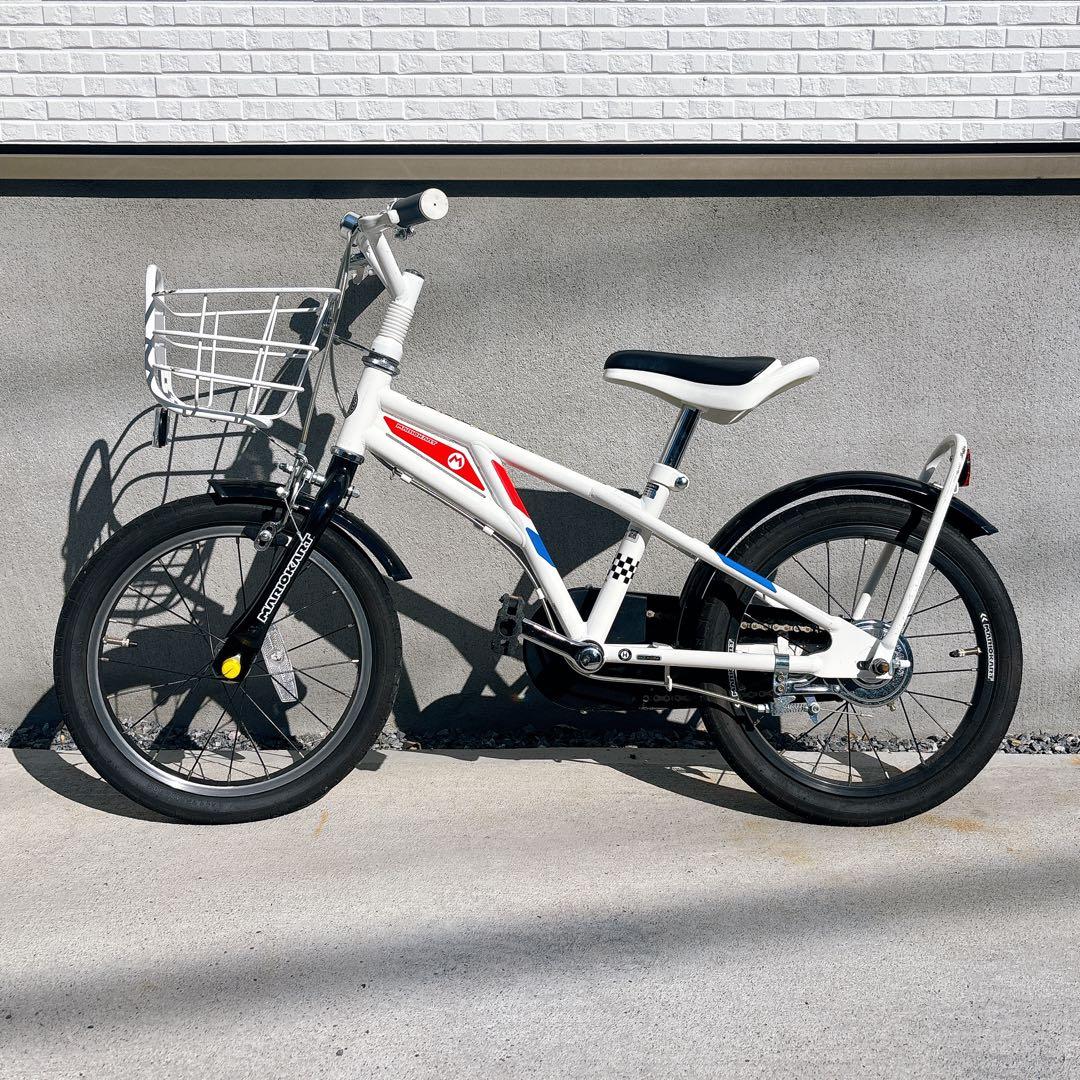 サイクルベースあさひ マリオカート 子供用自転車 16インチ 補助輪あり