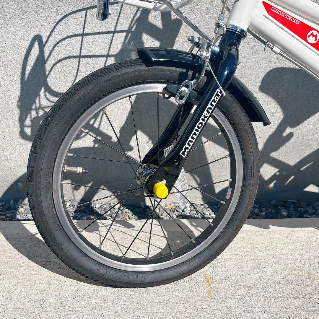 サイクルベースあさひ マリオカート 子供用自転車 16インチ 補助輪あり