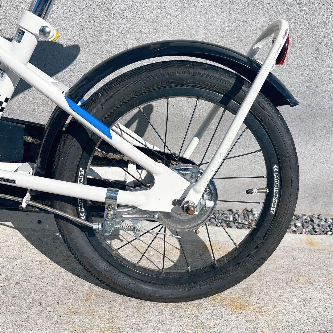 サイクルベースあさひ マリオカート 子供用自転車 16インチ 補助輪あり