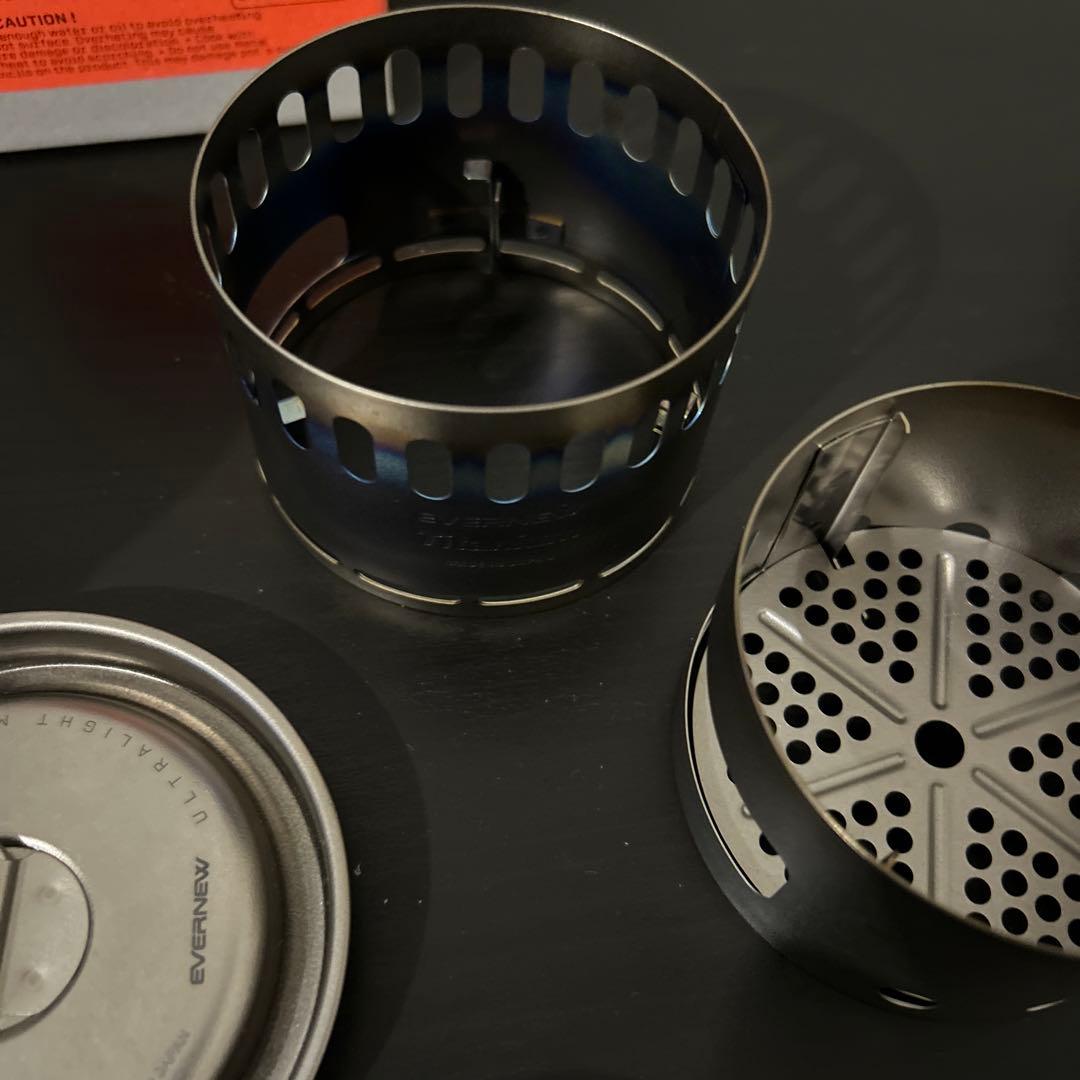 セールEVERNEW Ti Mug pot 500 ストーブセット ECA538