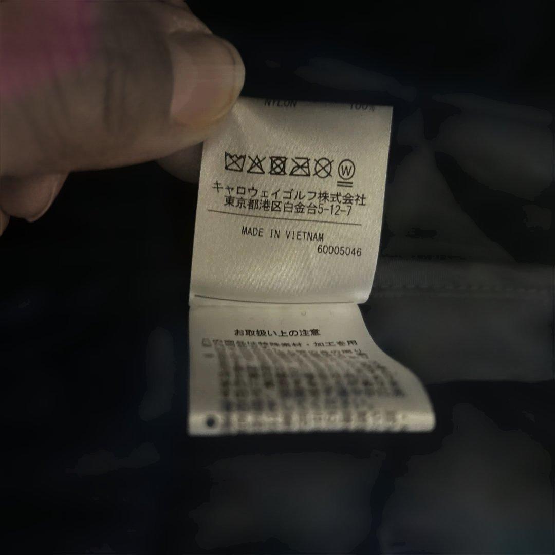 Callaway レディースジャケット ダークグリーン美品　チェック柄LLサイズ