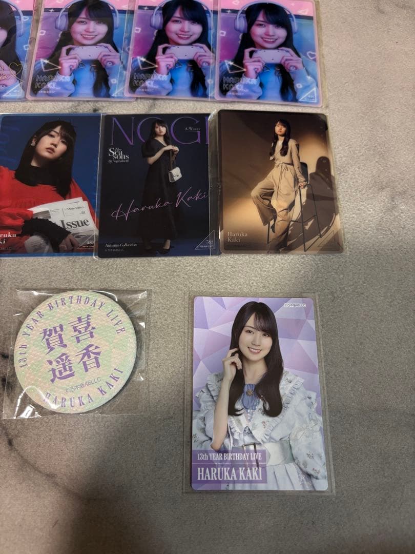 乃木坂46 賀喜遥香　モバカ　キーホルダー　くじ　13th BD ウォールアート