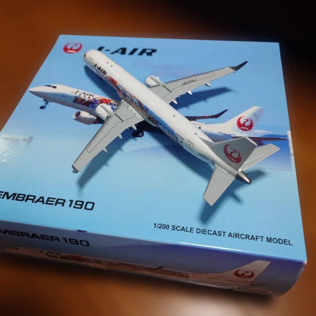 1/200 JAL J-AIR EMBRAER 190 ダイキャストモデル