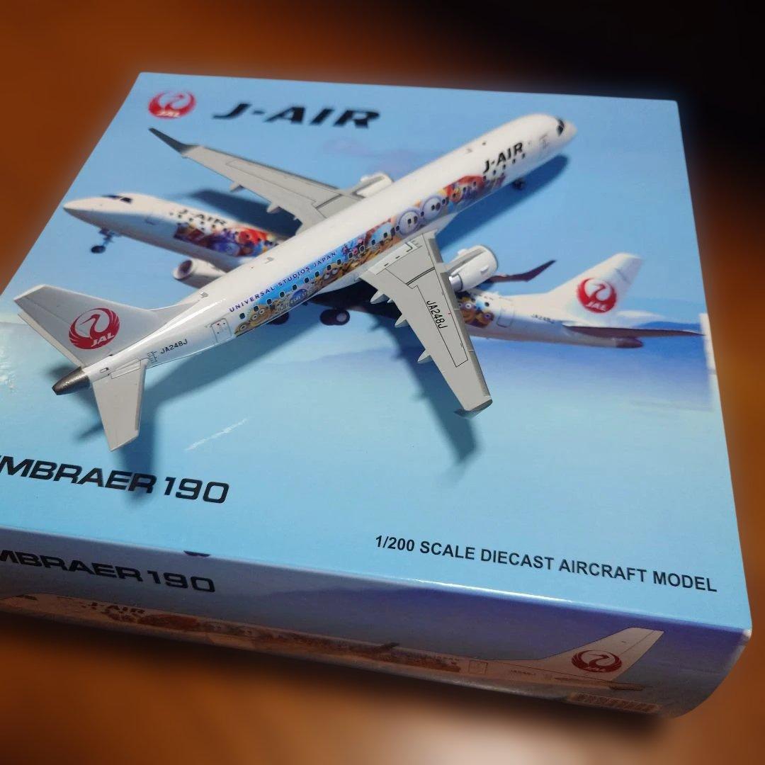 1/200 JAL J-AIR EMBRAER 190 ダイキャストモデル