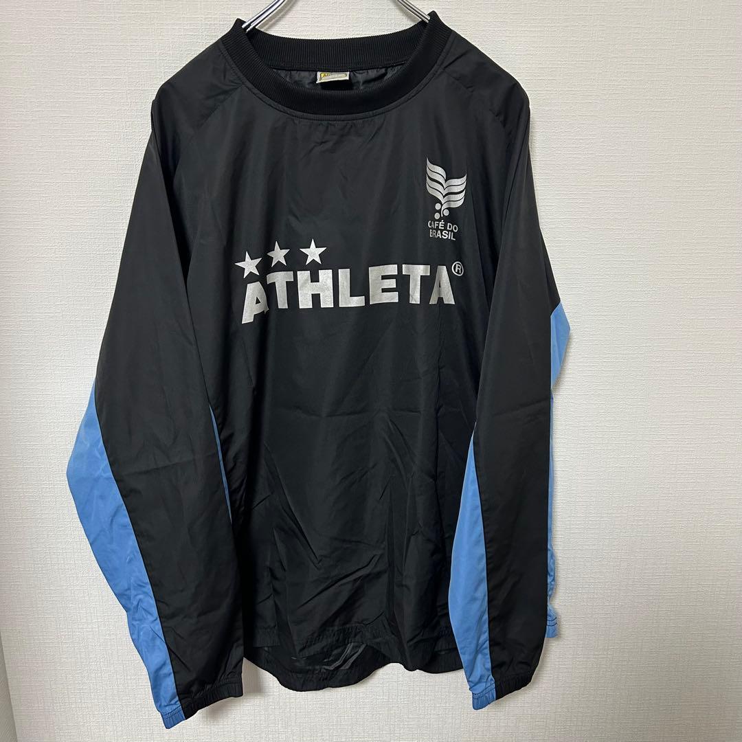 美品 ATHLETA ピステ 上下セット Oサイズ サッカー フットサル