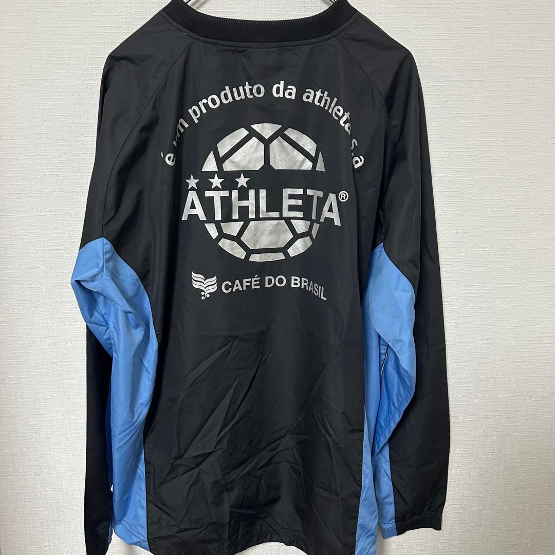 美品 ATHLETA ピステ 上下セット Oサイズ サッカー フットサル