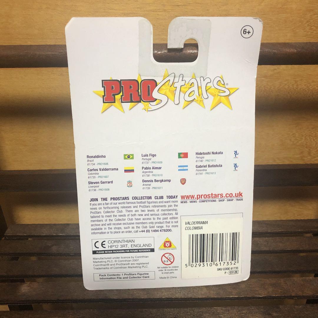 196★サッカー★carlos valderrama★prostars