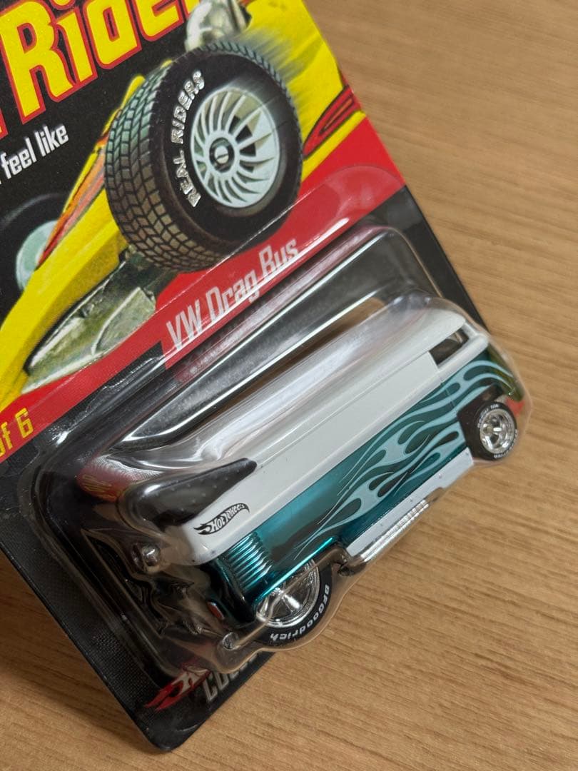 ホットウィール RLC Customized VW Drag Bus 限定　青白