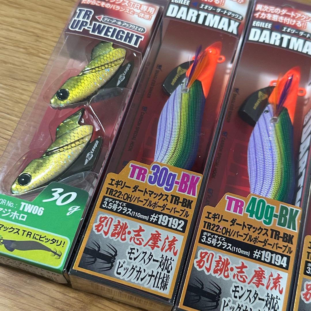 【新品未使用】FishLeague エギリーDARTMAX&TRアップウエイト