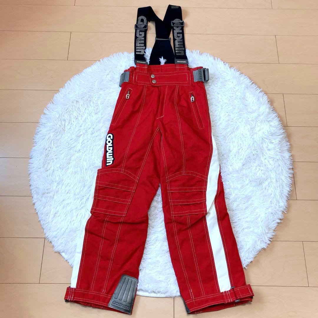 GOLDWIN⭕️スノーボードパンツ　スキー　ズボン　サスペンダー　希少　SS