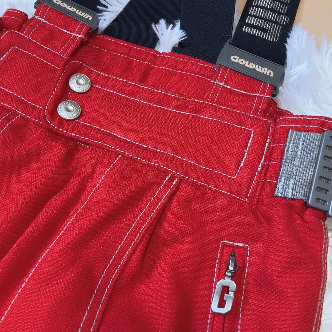 GOLDWIN⭕️スノーボードパンツ　スキー　ズボン　サスペンダー　希少　SS
