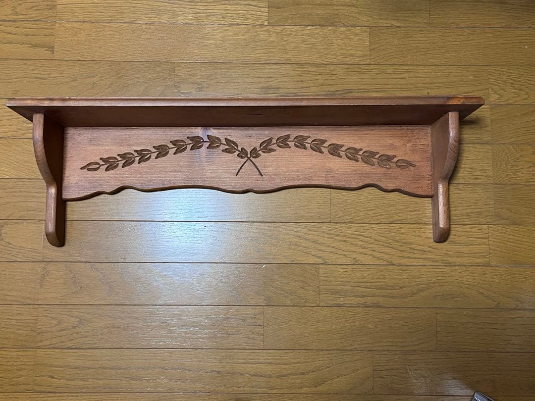【未使用】アントステラ　木製シェルフ　飾り棚2個セット