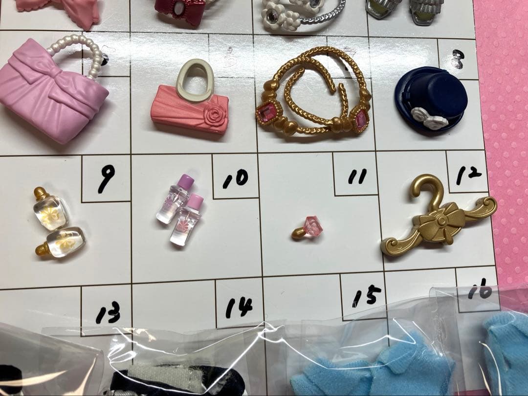 シルバニア　新品小物　各¥250