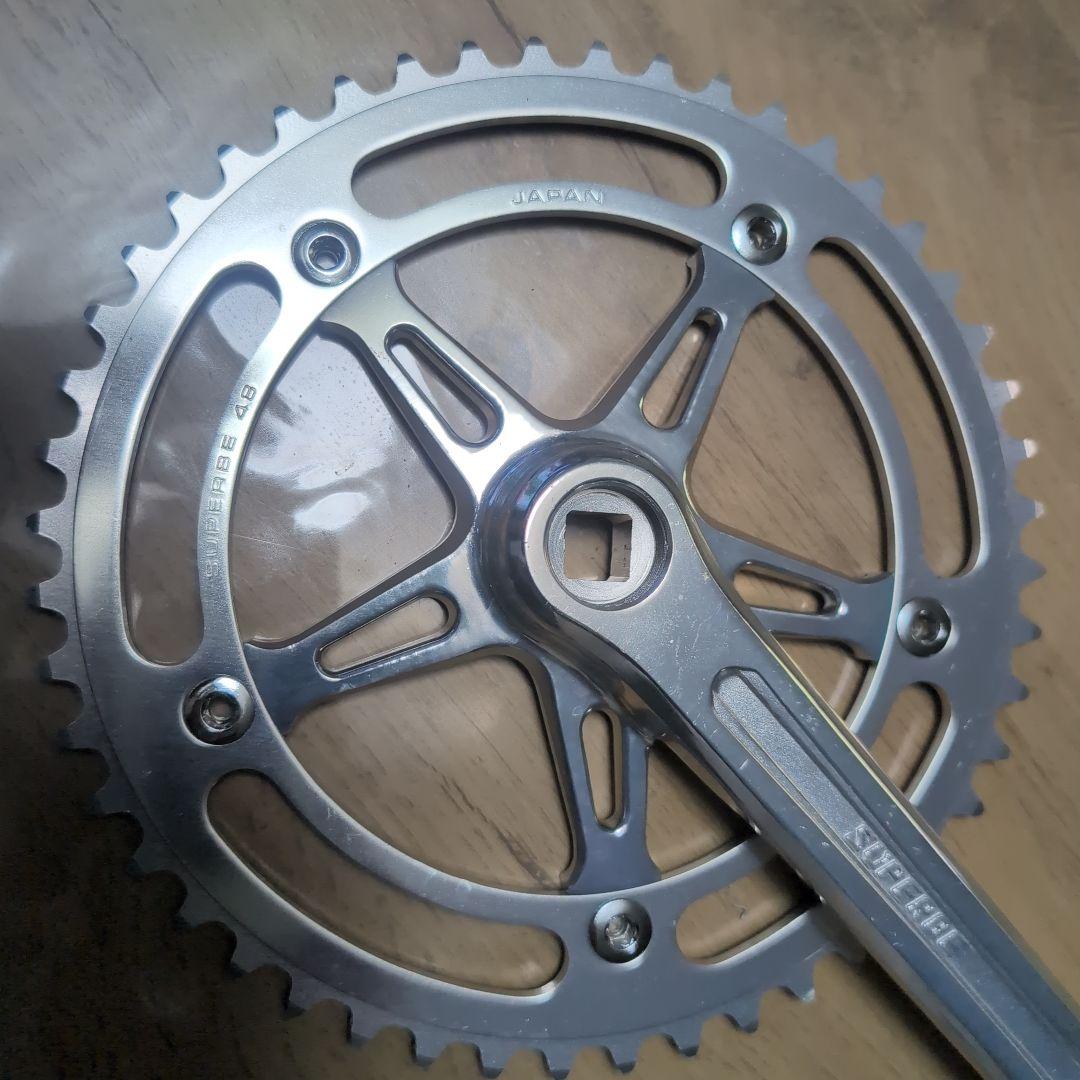 SUNTOUR 初期SUPERBE ヴィンテージクランク165mm