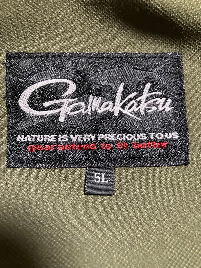 がまかつフィッシングショーツ（カーゴタイプ）GM-3771オリーブドラブ5L