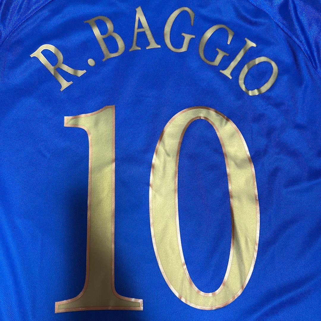 イタリア代表　ロベルト・バッジョ　2004イタリア代表引退記念試合ユニフォーム