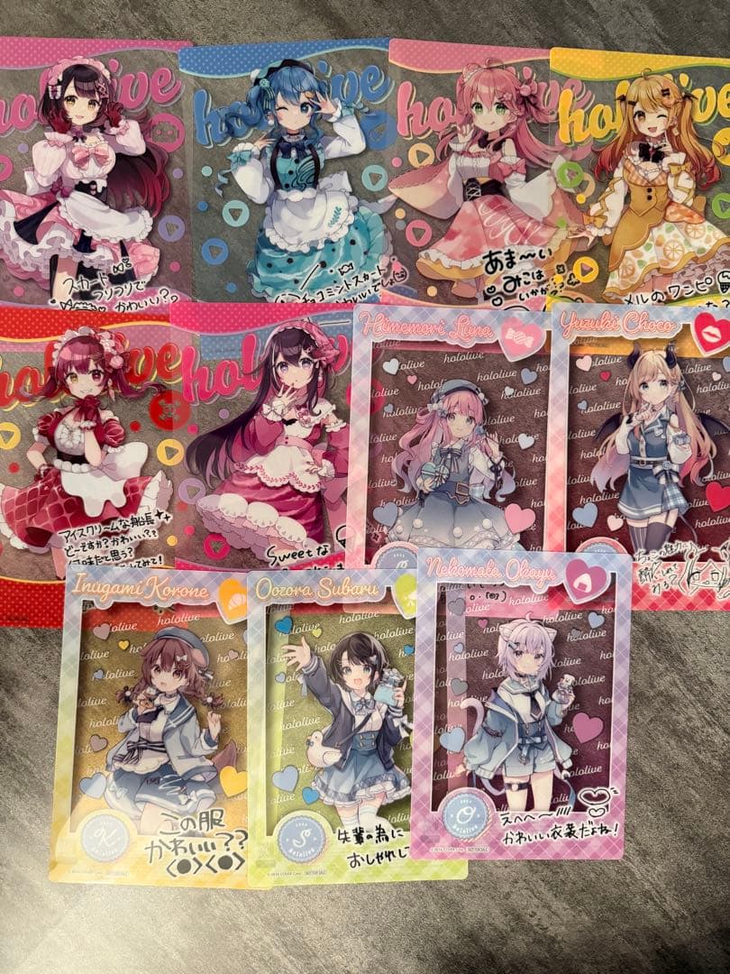 あ*る様 ホロライブ　クリアファイル　まとめ売り　星街すいせい　宝鐘マリン　白上